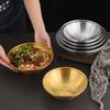 Qiwei 304 Stainless Steel Large Soup Noodle Bowl