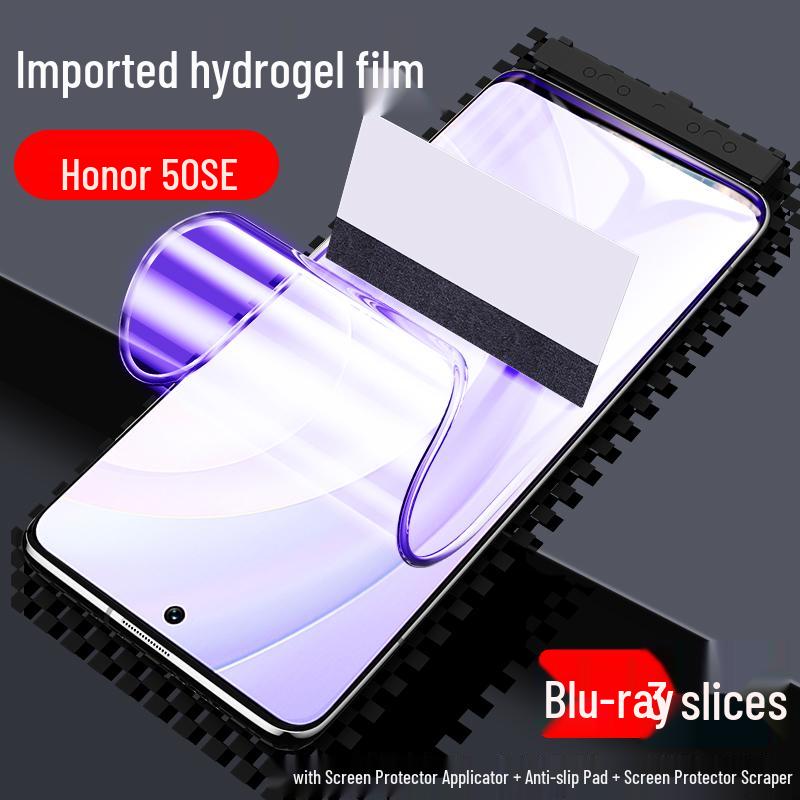 Hydrogel & Tempered Screen Protector for Honor 50, 50 Pro, & 50 SE - Full Coverage