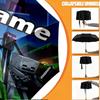 Custom Name Personalized Gamer Craft Print Umbrella, Auto Open Close, 8‑Rib Sturdy Frame, Commute Camping Hiking Use, Birthday Gift