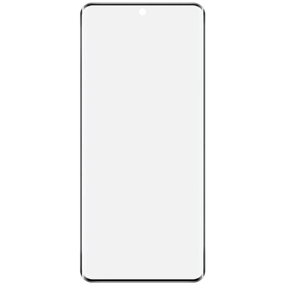 IMAK Für Motorola G96 5G Displayschutzfolie 3D Gebogener Rand Panzerglasfolie (Entsperren per Fingerabdruck)