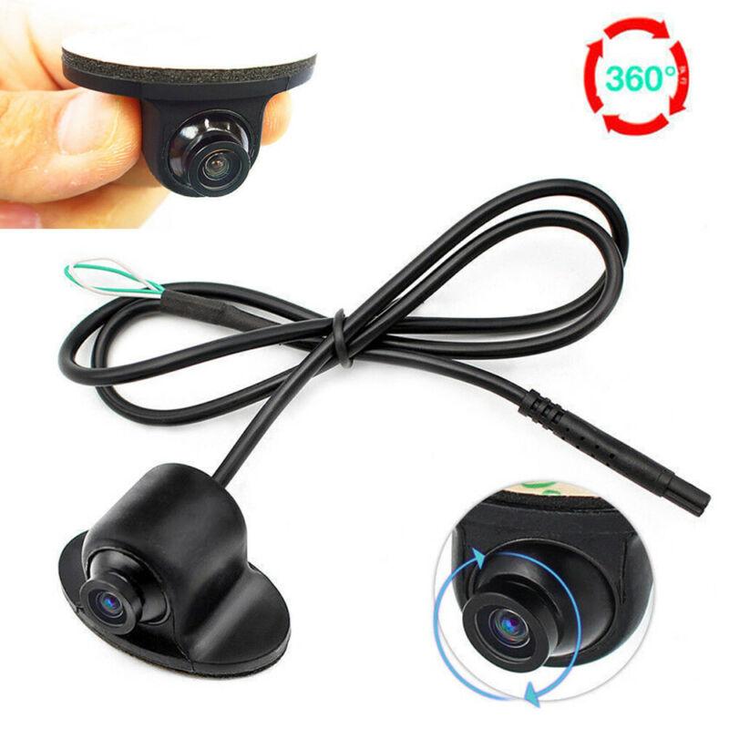 12V Mini CCD Coms HD Night Vision 360 degrees  Car Rear Front Side View Backup Camera