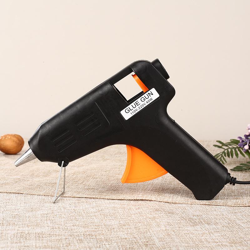 Pistolet do kleju na gorąco z przezroczystymi wkładami klejowymi 7/11 mm do projektów DIY z biżuterią, kwiatami i artykułami gospodarstwa domowego