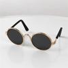 Fashion Dog Cat Pet Glasses Creative Trend Photography Round Frame Small Sunglasses Retro Cat Dog Sunglasses