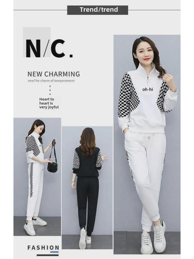 Women's Fashion: Seasonal Suits & Sportswear - Spring, Autumn, Winter Sweatshirts & Age-Reducing Pants