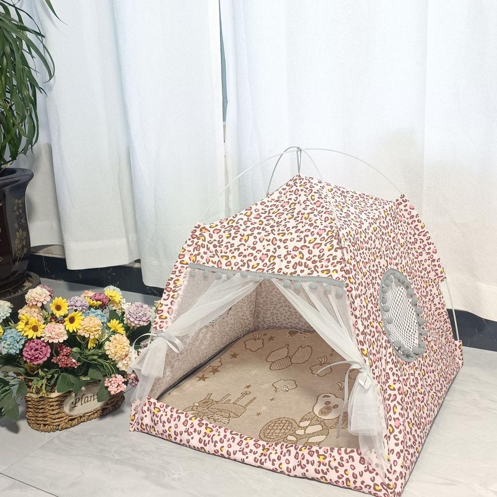 Pet Tent Cool in Summer Foldable Removable Cat Nest Small Pet Cat and Dog Universal Nest Dog Supplies