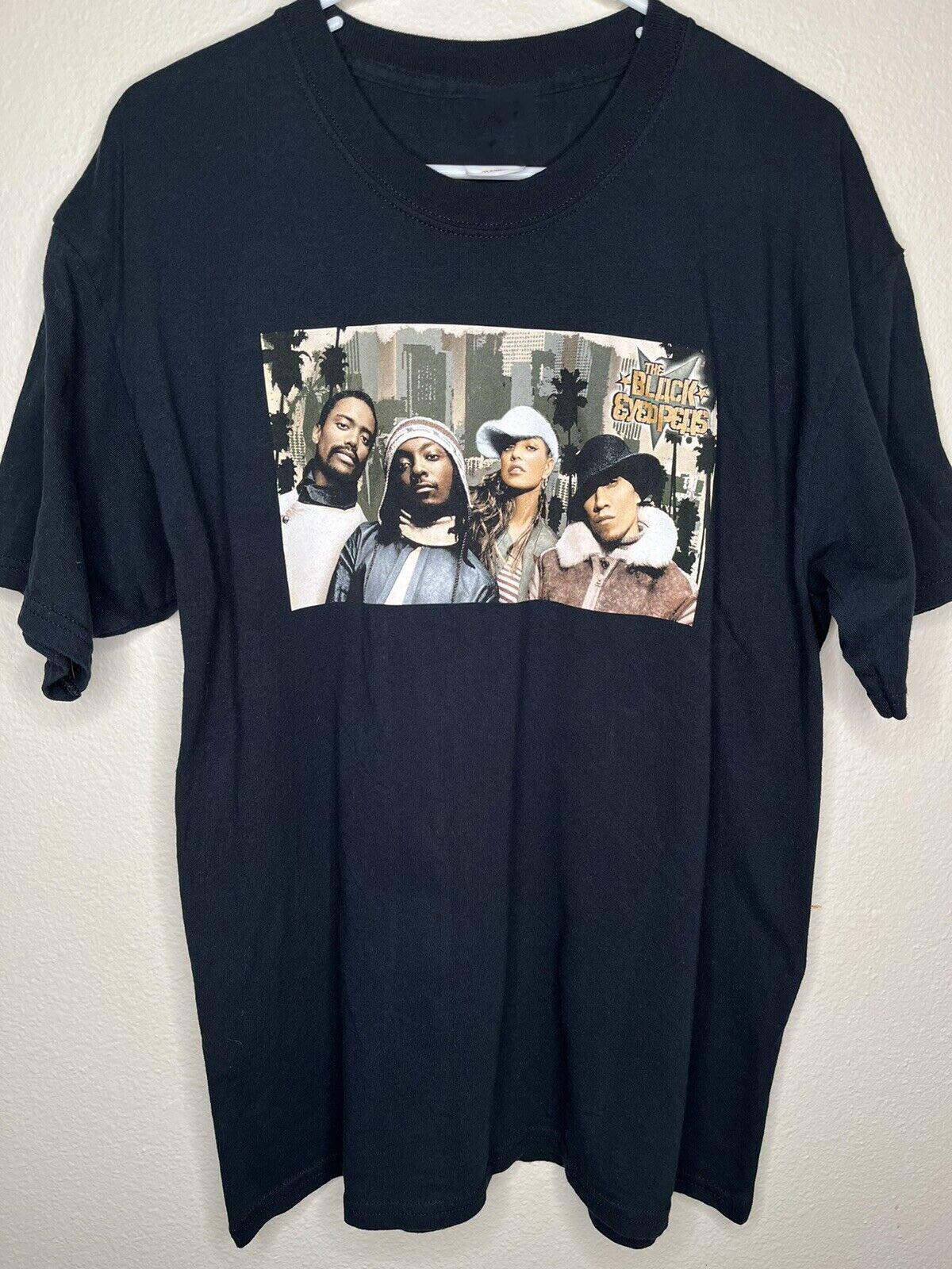 Vintage The Black Eyed Peas Band Members Black Size S-4XL T-Shirt PP420 XL