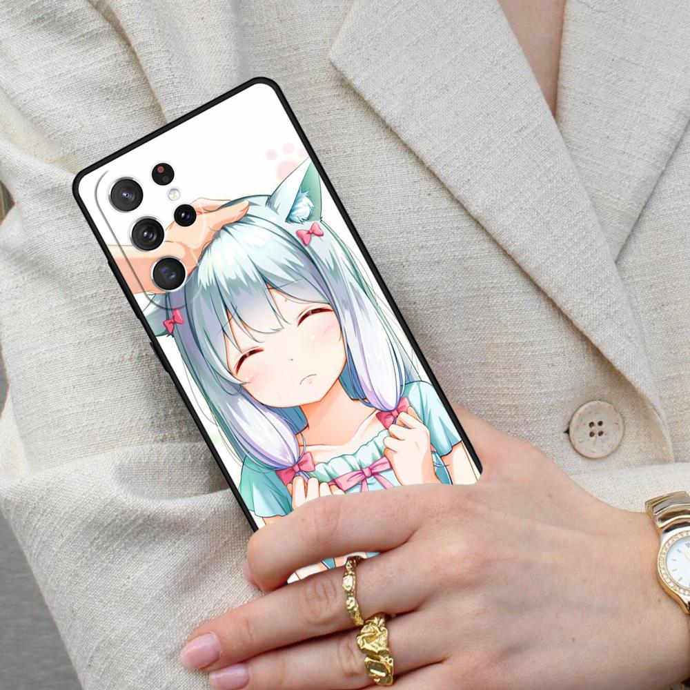 Cute Girl Izumi Sagiri Cell Phone Case for Samsung Galaxy S26 Ultra S25 S24 S23 S22 S21 S20 Note10 Cover