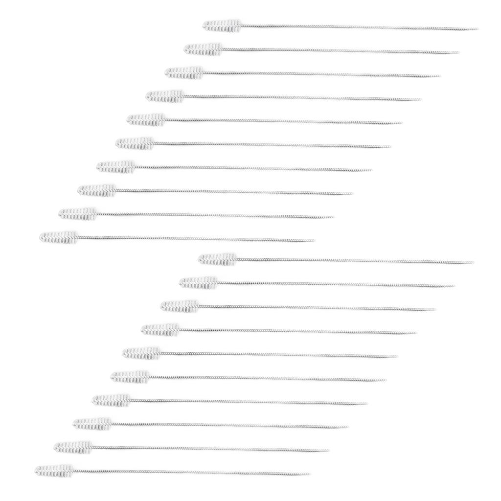 20Pcs Spray Gun Cleaning Brush Kit Flexible Handle Nylon Bristles Spray Gun Brushes Cleaner Tool