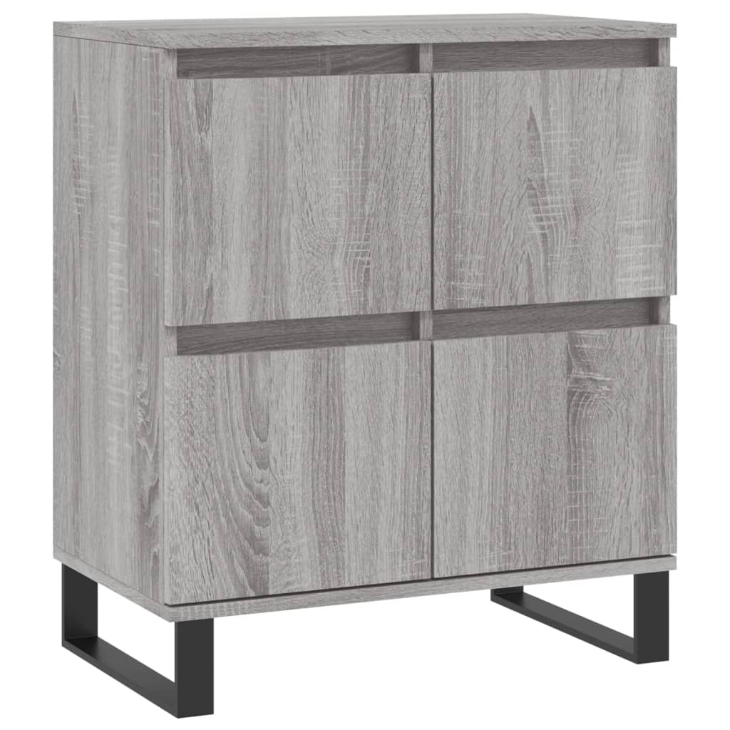 Sideboards 2 pcs Grey Sonoma Wood Based Panel