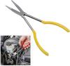 Extra Long Nose Pliers Straight Bent Tip Mechanic Equipment Hand Removal Tools Spanner Clip Auto Care Kit Car Repair Accessories