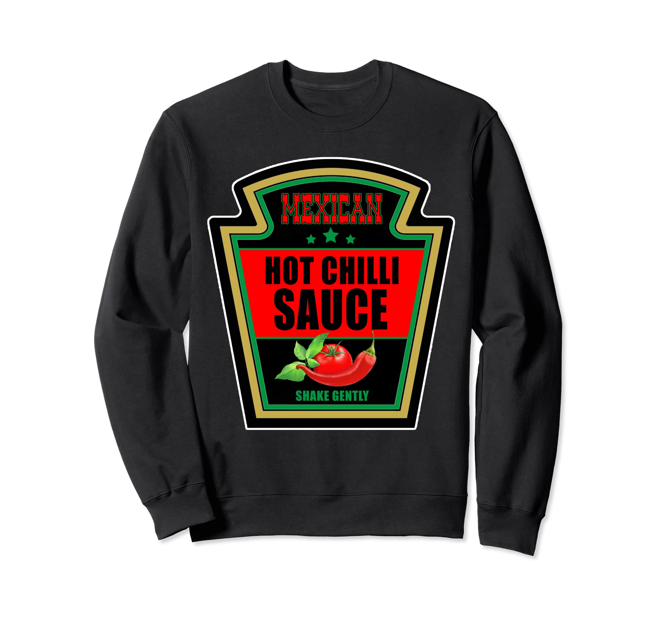 Ketchup Mexican Chili Sauce Halloween Costume Chili Mustard Sweatshirt