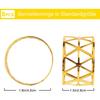 Napkin Ring Golden Metal Napkin Ring Napkin Buckle Leaf Wedding Banquet Anniversary Christmas Table Decoration 1/8 Pieces
