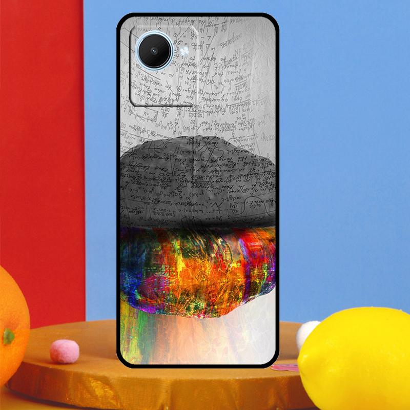 Brain Art For Realme C55 C53 C67 C51 C35 C33 C31 C30 C25s C21Y GT Neo 6 5 9 10 11 12 Pro Plus Case