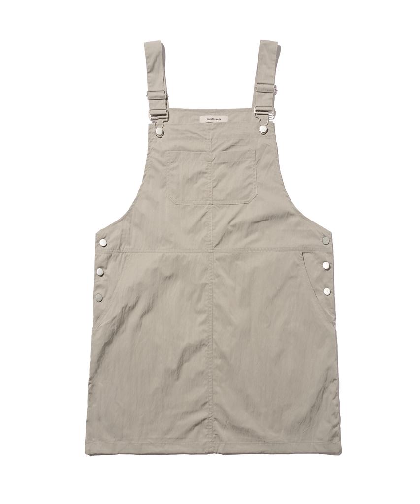 ROIDESROIS Urban Overall Short Dress (Khaki)