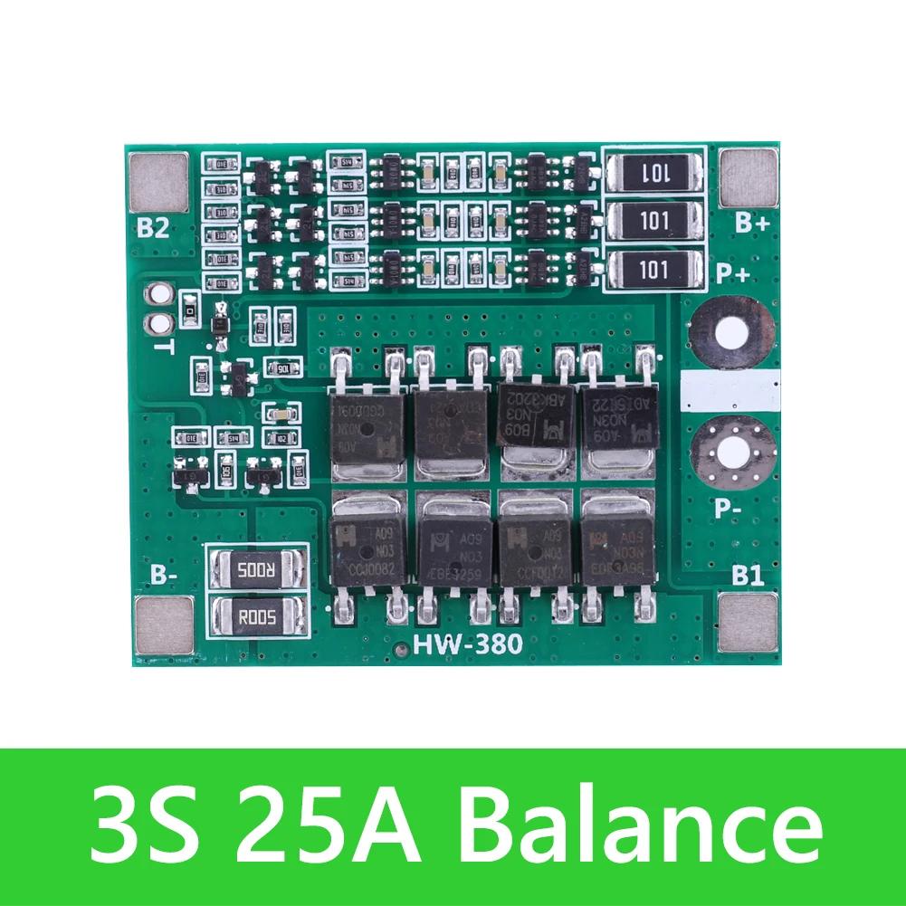 3S/4S 20A 40A 60A Li-ion litiumbatterilader beskyttelseskort 18650 BMS boremotor 11,1V 12,6V/14,8V 16,8V Forbedring/balanse