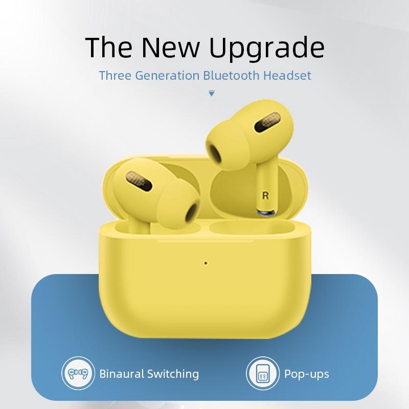 2026 אוזניות בלוטות' TWS אלחוטיות אוזניות AirPods שליטת מגע אוזניות מוזיקה חיישן בתוך האוזן אוזניות ספורט סטריאו סראונד