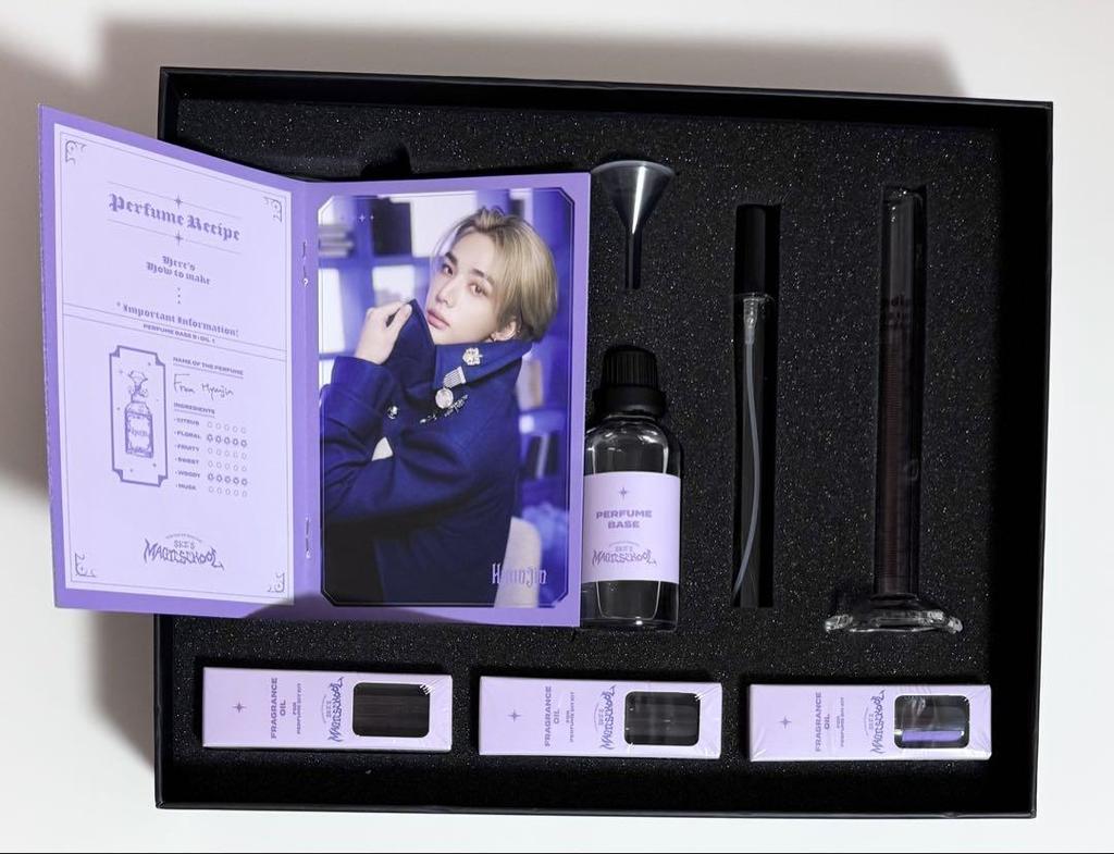 USED] Stray Kids Fan Meeting Perfume DIY Kit, Hyunjin's Select