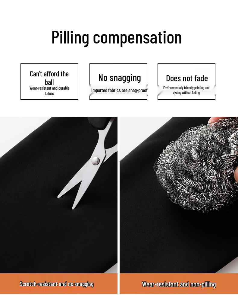 Langsha Women's Fleece-Lined High-Waist Sharkskin Leggings