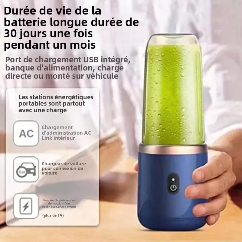 Xiaomi 400ml Portable USB Blender Electric Travel Juicer Cup For Smoothie Milkshake Kitchen Mini Mixer Tool