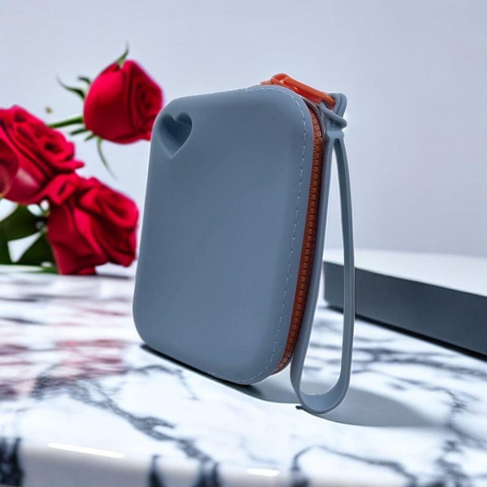 Multi-purpose Travel Pouch Silicone Cosmetic Bag New Coin Purse  Students