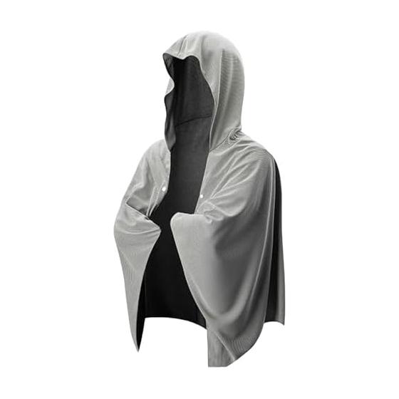 Sauna Poncho, Changing Clothes, Surf Poncho, Gentle Touch Bathrobe, After Bath, Absorbent, Quick Drying, Heat Retaining, Thin, Lightweight, Wearable