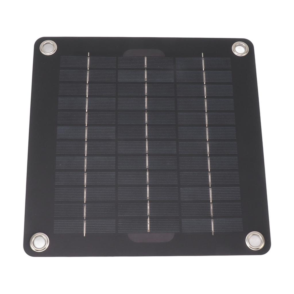 10W Portable Solar Panel Kit 12V Solar Battery Charger Maintainer for Car Motorcycle Tractor