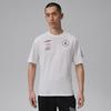 Men's T-Shirts Men's White Crew Neck Moderate