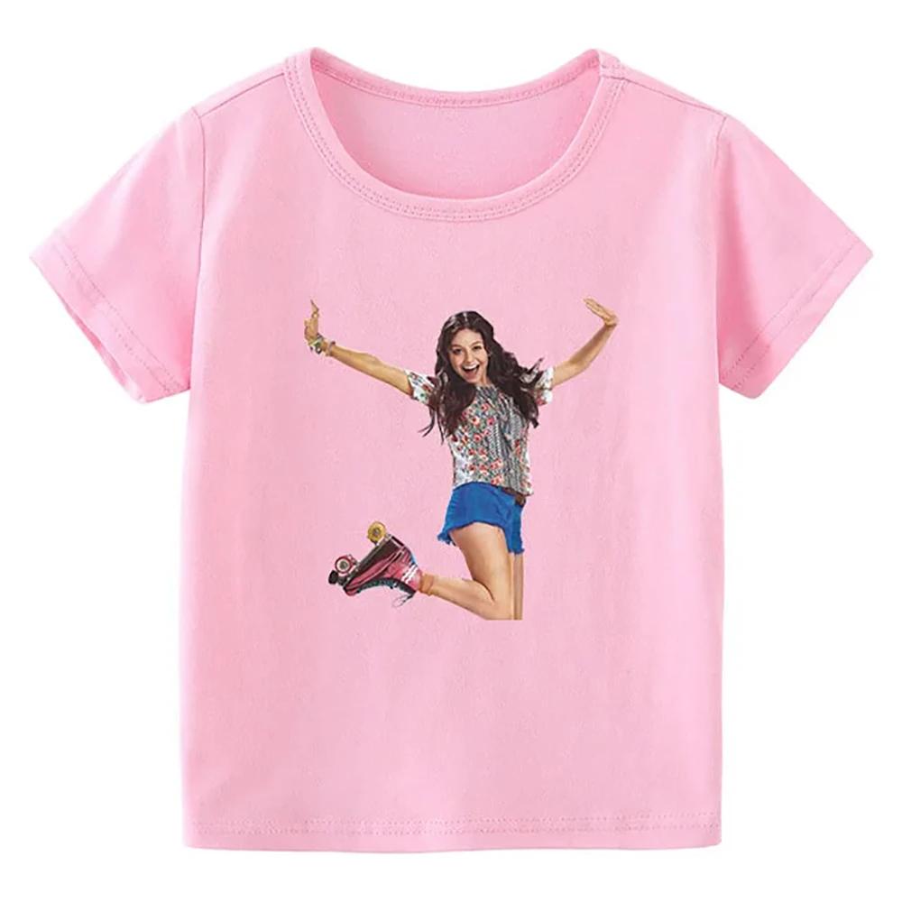 ZYXZ 2023 Cartoon Soy Luna Children's T-Shirt Funny Pink T-Shirts Baby Gilrs Summer Children For Kids Tops Clothes 917022