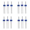 18pcs Sewing Machine Needle Double Twin Needle with Needle Threader Sewing Needle Perfect for Household Sewing Machine