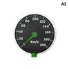 Speedometer Wall Mounted Key Holder 3D Printed Tachometer Key Hanger Pointer Rotatable Key Organizer For Entryway, Hallway