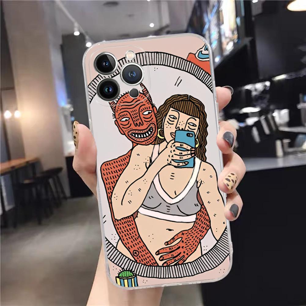 Polly Nor print Phone Case For iPhone 15 14 11 12 13 Mini Pro XS Max Cover 6 7 8 Plus X XR SE 2020 Funda Shell