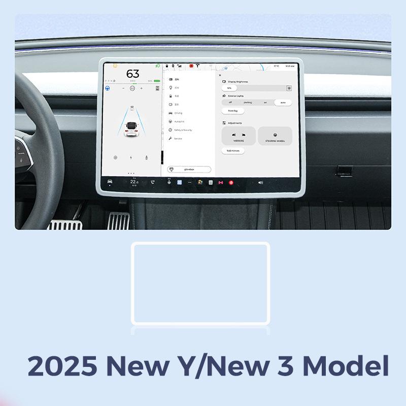 Silicone Central Control Screen Protective Cover For Refreshed Model 3 Y With Soft Protection And Non Destructive Installation