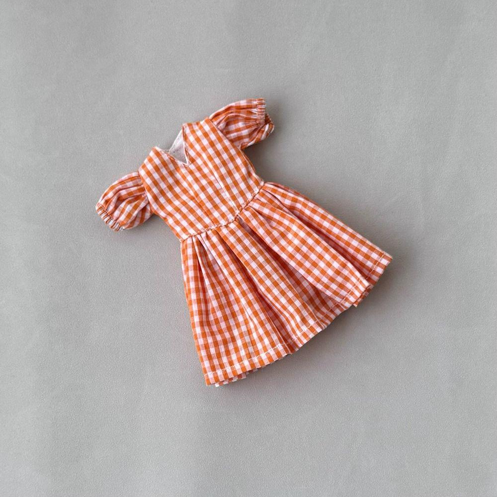 Fashion Doll Strap Dress Cute Dolls Skirt for azone ob22/24/27 Dolls For blythe Dolls
