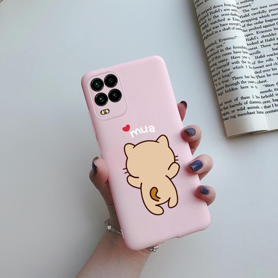 For Xiomi Xiaomi Mi 10 Lite 5G Case Silicon Cute Soft Cover Phone Cases For Xiaomi Mi10 Lite Zoom Mi 10Lite 10 Lite Fundas Case