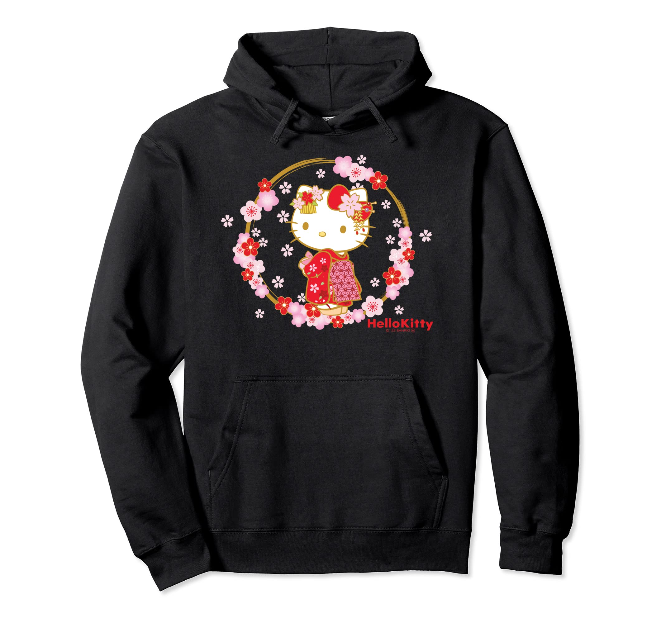 

Hello Kitty US design yukata hoodie чорний