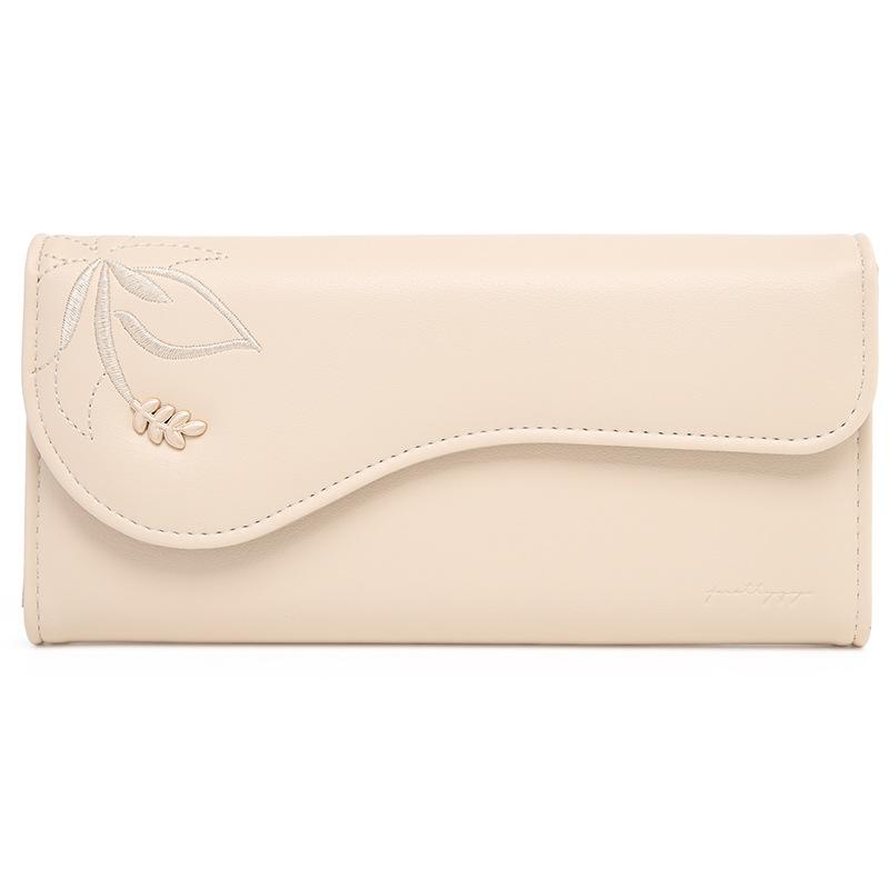 

Кошелек женский длинный многослотовый кошелек на молнии