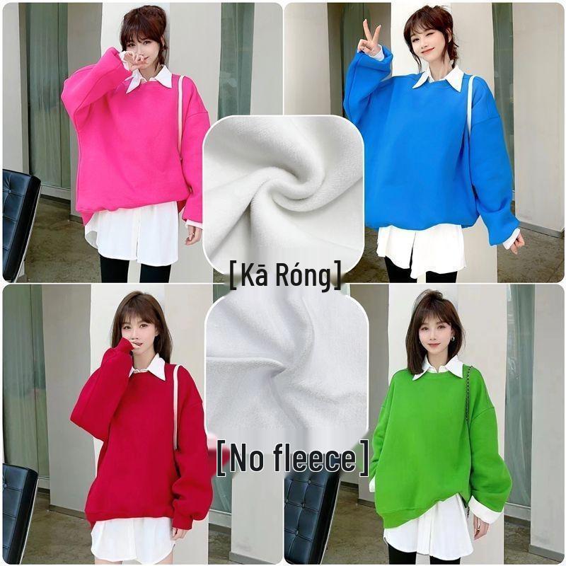 Kaka's Korean Style Sleeveless White Mid-Length Shirt with Velvet Layering for Women