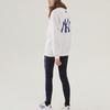 New MLB Sweatshirts Unisex Ivory White 31MTC2941-50I