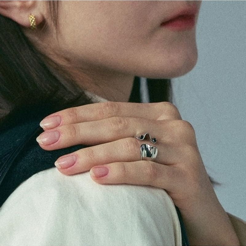 Dana Burton Mystic Valley Wave Open Ring