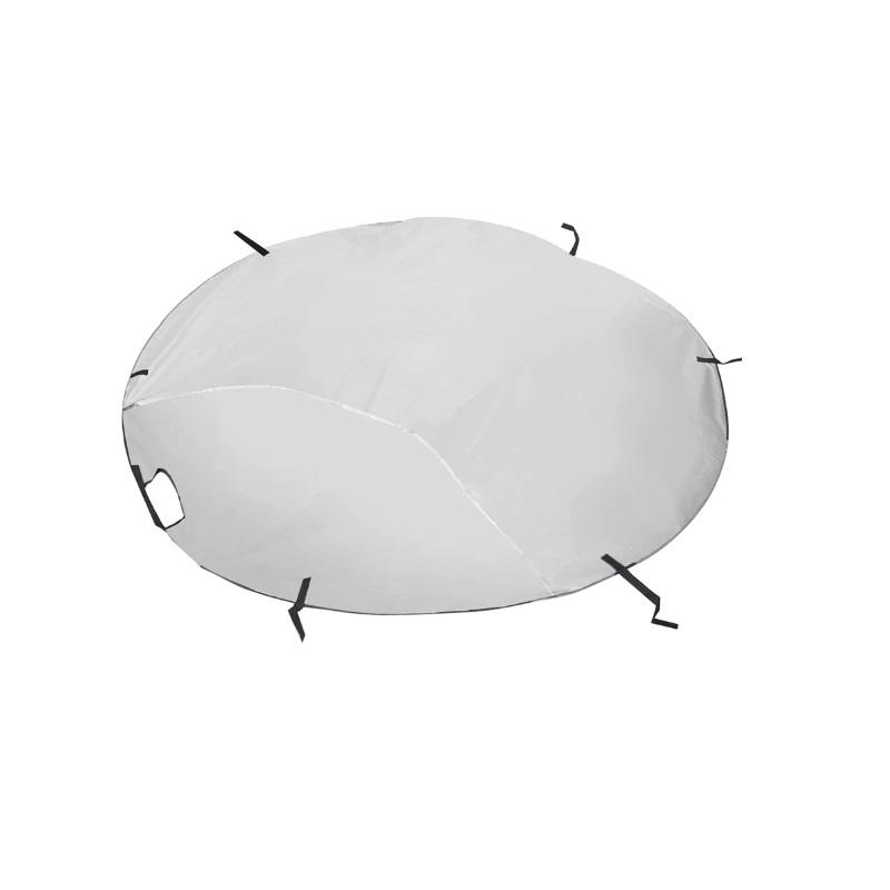 

Автомобильный чехол с мягкой крышей, защитный получехол 420D, водонепроницаемый, анти-УФ, солнцезащитный козырек, пылезащитный чехол для Mazda MX-5 MK1 MK2 MK2.5 серебряный