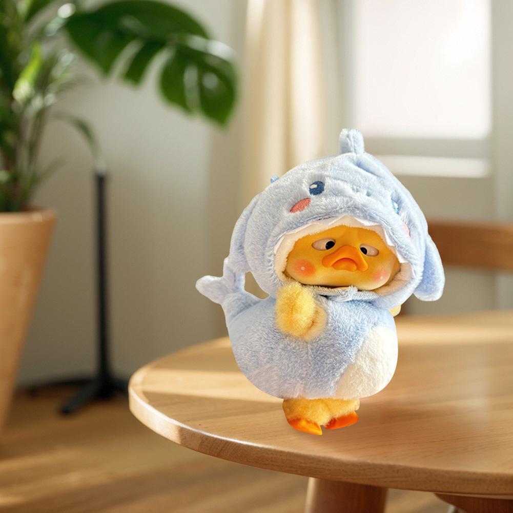 Upset Duck Plush Series Clothes Accessories Cute Doll Clothes Set Sweater Upset Duck Clothes Dress for 15-17cm Annoying Duck