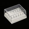 24 Holes Dental Burs Holder   Dental Diamond Burs Drill High Speed Block Box Dental Tool