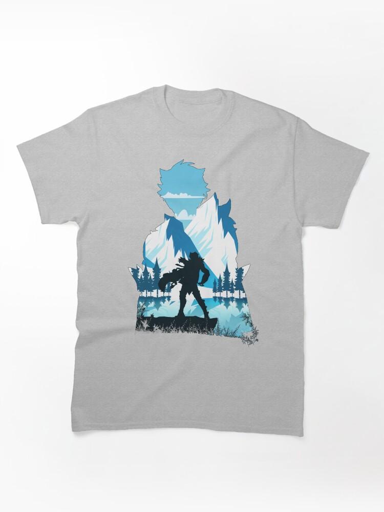 Genshin Impact Genshin Impact - Wriothesley *Negative Illusion* Classic Unisex T-Shirt