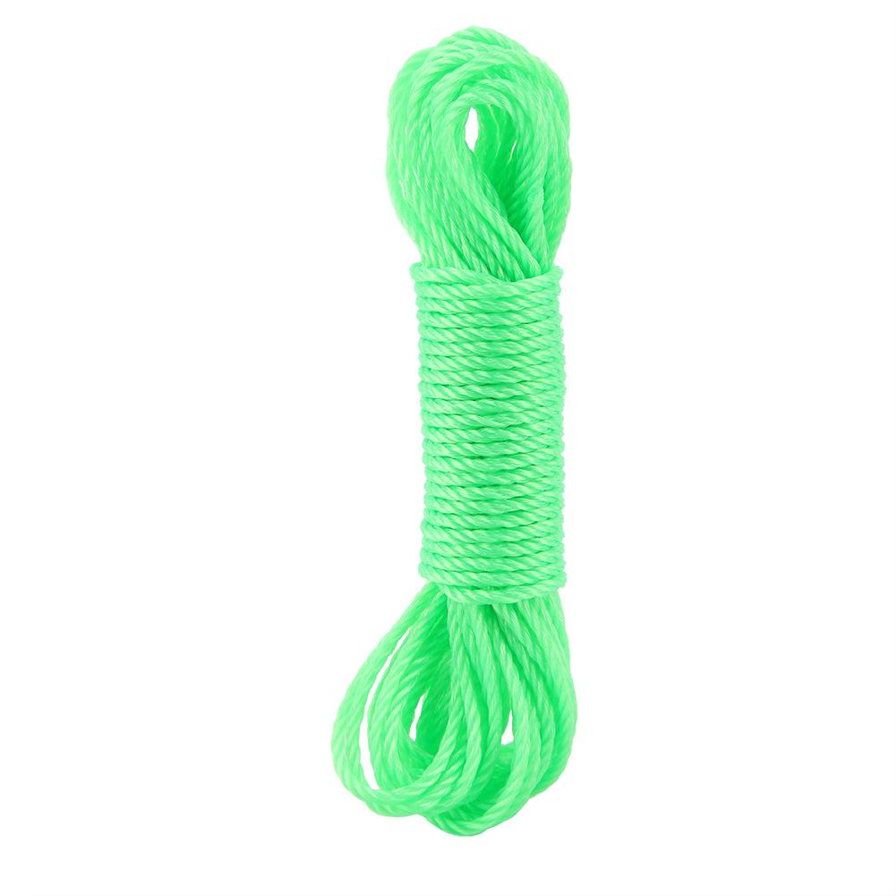 10m Gardening Garden Rope Nylon Rope Climbing Rope Traction Rope Tying Rope;Orange: