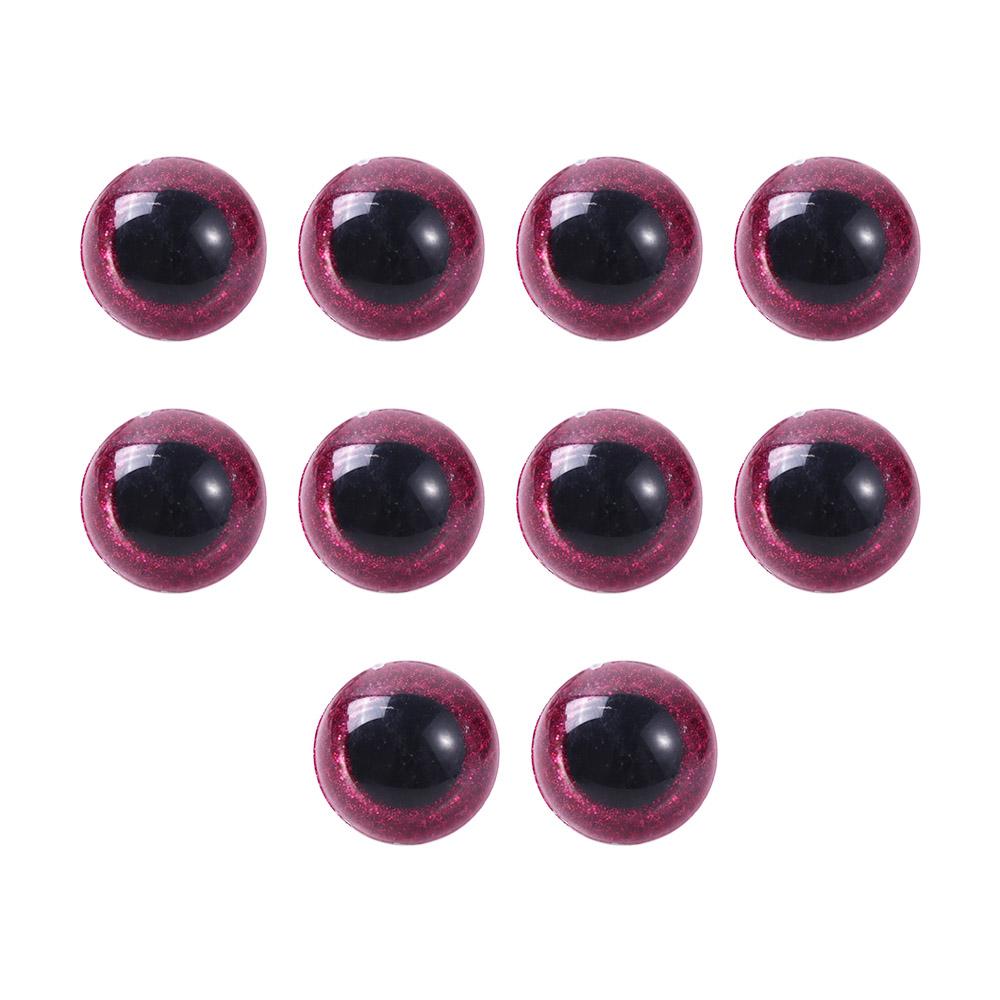 Plastic Safety Eyes 14/16/18/20/22mm Plush Toys Eyes 3D Doll Eyes Doll Making Eyes 3D Glitter Eyes