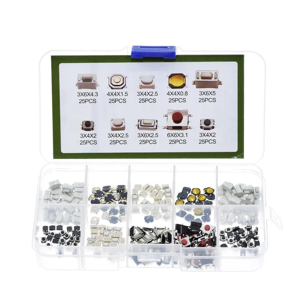 250x erweiterbarer Speicherschalter mit einfacher Bedienung und grafischem Momenttaster Drucktastenschalter Fernbedienung