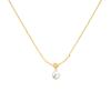 Exquisite Pearl Pendant Necklace For Women Delicate Luxury Collarbone Chain Elegant High-End Gift