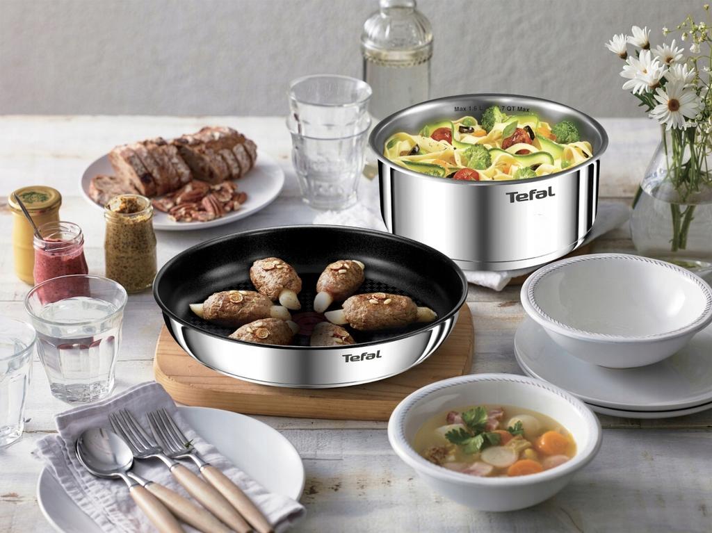 Tefal Ingenio Emotion L8977774 Wok Frying Pan 26 1 Pc