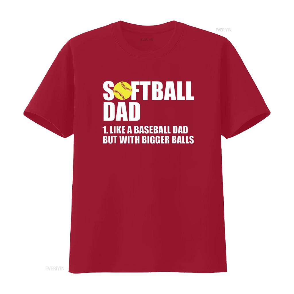 Softball Dad Definition Funny T Shirt vintage Washed Unisex Stylish designer clothes Comfortable graphic homme fashion
