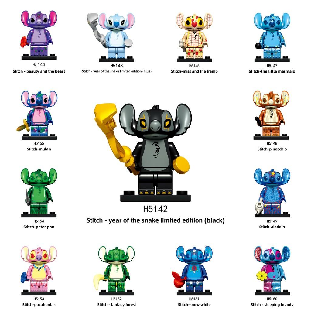 Stitch Building Blocks Set For Kids With Abs Plastic Diy Construction Toys For Creative Play